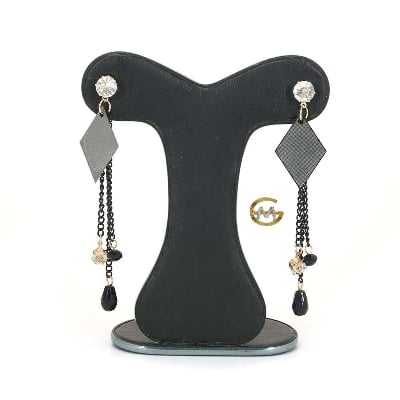 Picture of Low price  jewellery Earrings for women - Black