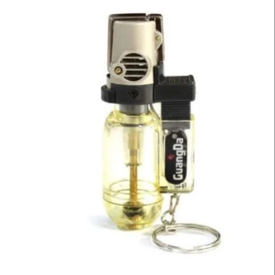 Picture of Water Jet Gas Key Ring Lighter - Olive