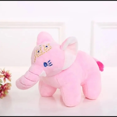 Picture of Cute Elephant🐘 Soft Toy for Kids – Premium Plush Elephant Doll – Perfect Gift for Boys & Girls - Multicolor