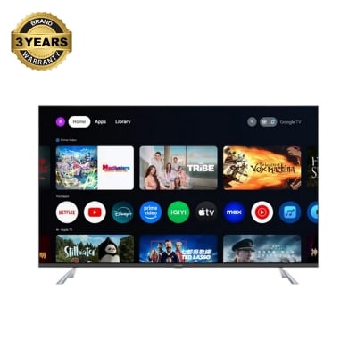 Picture of Singer Primax 4K Google TV | SLE55GU5000TV | 55 Inch -  BLACK