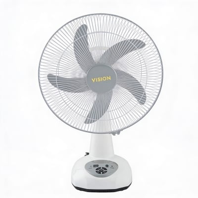 Picture of VISION Rechargeable Table Fan-16'' White