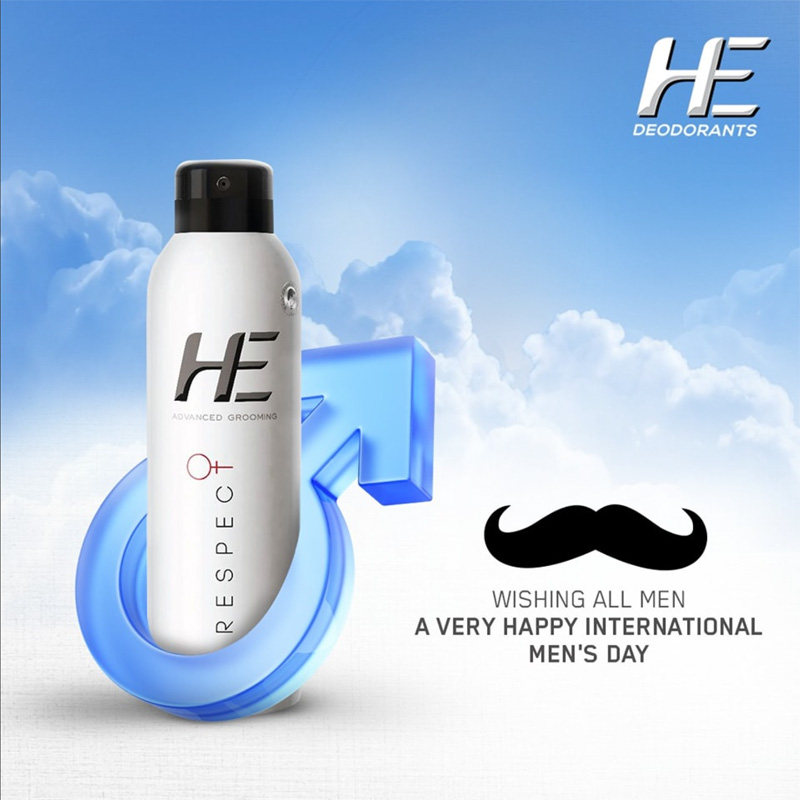 Picture of HE Advanced Grooming Body Spray Respect 50 ML