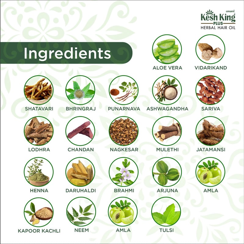 Picture of Emami Kesh King Plus Herbal Hair Oil 100ml
