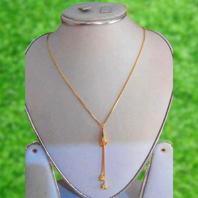 Picture of Gold Plated Chain for women / Simple Xuping Necklace