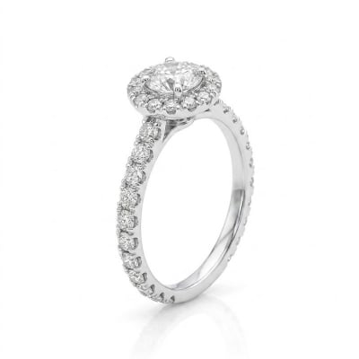 Picture of White Dimond Ring For Girl's or Women