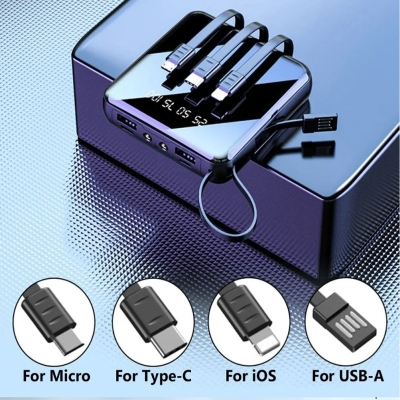 Picture of SMART Power Bank For All Smartphones Android & IOS Type B Type C & Lightning
