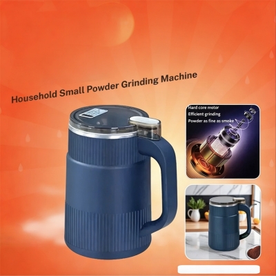 Picture of NEW Electric Grinder Machine Powder Grinding Machine High Speed Electric Coffee Grinder with Large Capacity Kitchen Herb Spice Bean Mill Machine for Home Use Electric Grinder
