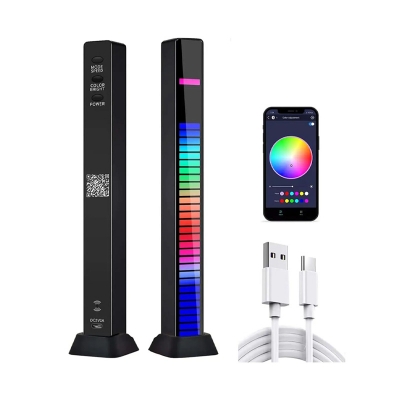 Picture of RGB Rechargable Musuc & Voice Control Smart Light Stick For Table & Decoration Colourful Danceing Light High Quality Material