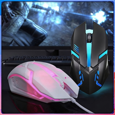 Picture of Wired Gaming Mouse LED Laptops PC Computers Optical Mice Computer Mouse