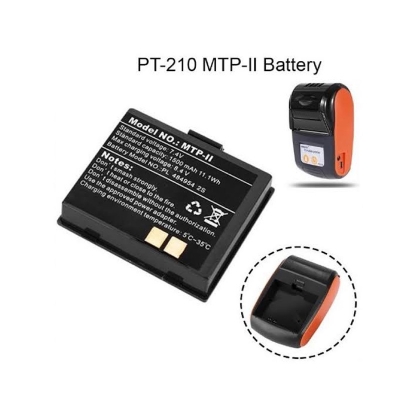 Picture of MP210 / PT210 Printer Battery 1500mAh Power For Bluetooth Wireless Printer or POS Tharmal Machine Battery