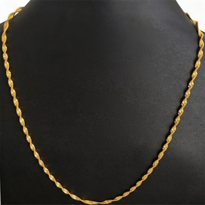 Picture of indian City Gold Chain For Women - 2pis