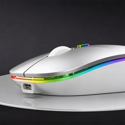 Picture of Duel Mode Wireless Bluetooth Mouse For Smartphone Laptop & Computer Android & IOS