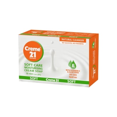 Picture of Cream 21 Soft care Moisturizng Cream Soap: 100gm