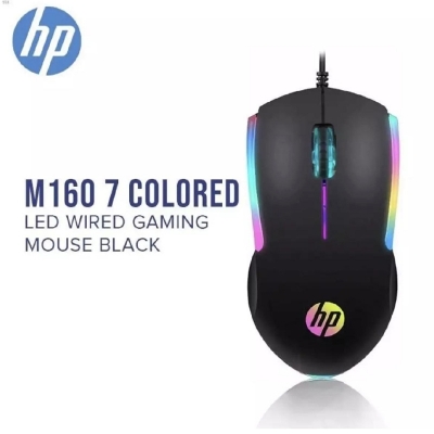 Picture of M160 7 Colour Optical Wired Mouse RGB Colourful Mouse Fast Responsive High Quality Mouse For Computer Laptop & Smartphone