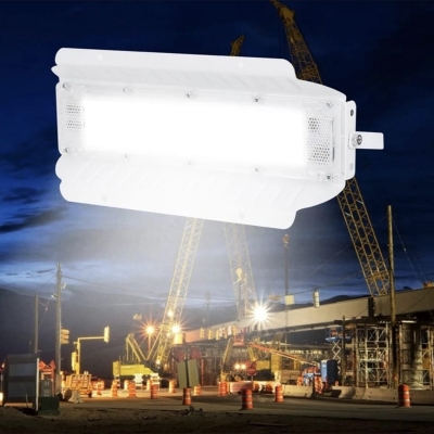 Picture of 100Watt LED Flood Lights lodine Tungsten Light -- Warm/golden. Modern Construction Site Light 100W Led Flood Light AC 220V Outdoor Spotlight IP67 Waterproof Street Lamp Wall Floodlight