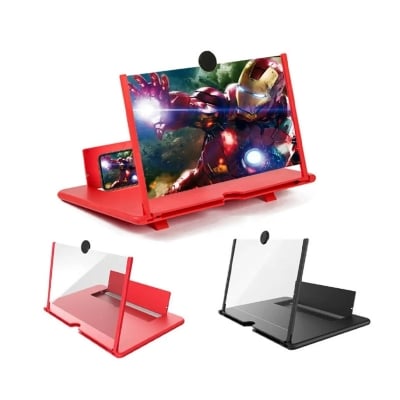 Picture of 3D Glass Magnifier 8.5 Inch Mobile Screen Amplifier Foldable Display