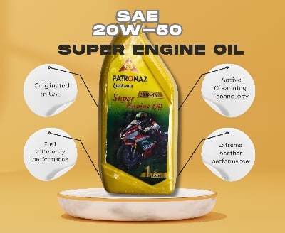Picture of Petronaz Super Engine Oil for Motorcycle Bikes