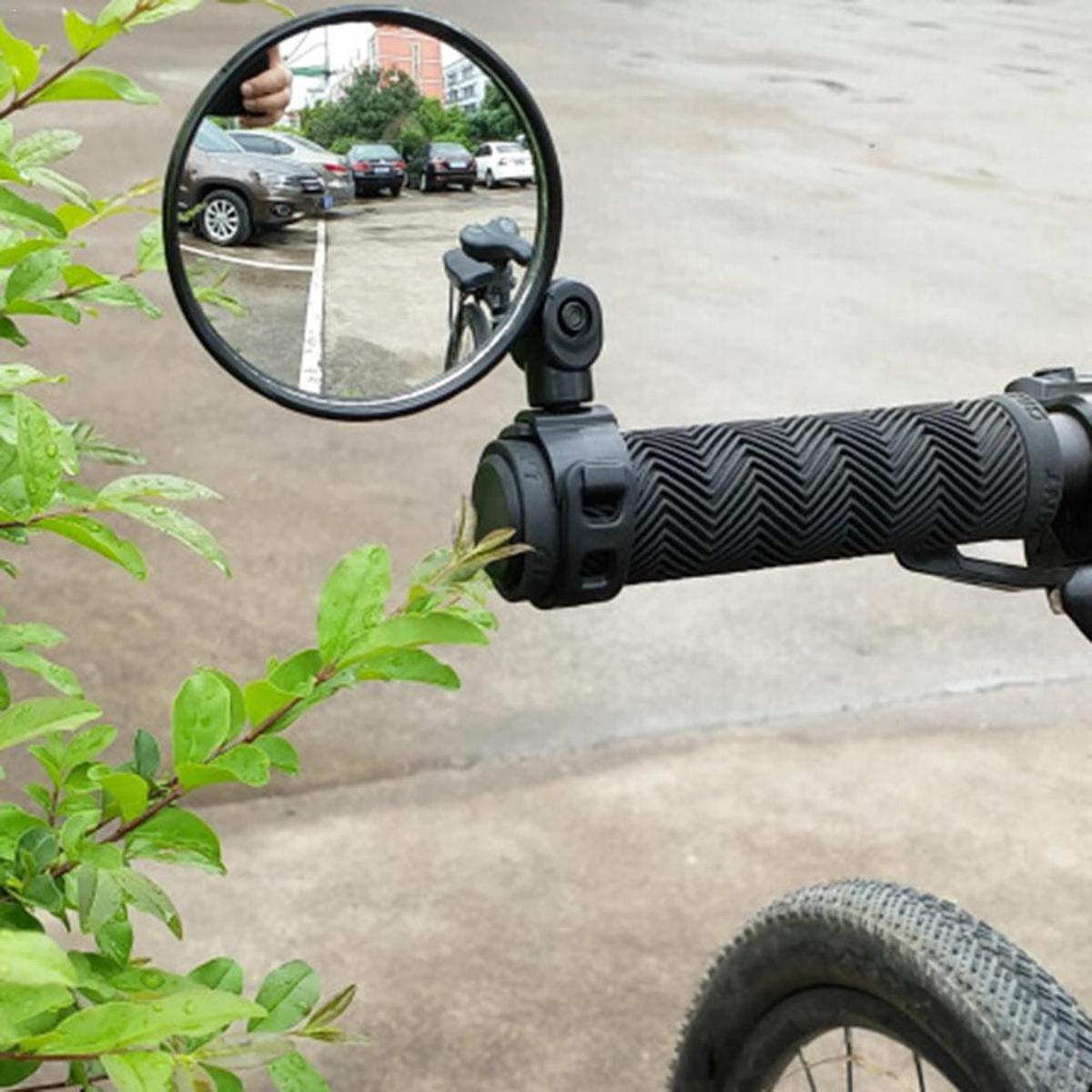 Picture of Bicycle 360 Degree Mirror, Looking Glass - Blind Spot Round Mirror for Looking glass - 2 Pcs