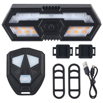 Picture of Remote Control Cycle Indicator - Wireless Bicycle Tail Indicator Light Turn Signals - Bike & Bicycle Waterproof Turn Signals Remote Control