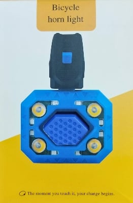 Picture of Bicycle Dipper Light with High Loud Horn With 4 Led - Cycle Accessories - Waterproof Bicycle Dipper Horn & Light
