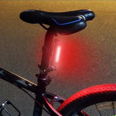 Picture of MTB Cycle Back Light Bicycle Waterproof Rear Tail light LED - USB Rechargeable Mountain Bike Cycling Light - Tail lamp Safety Warning Light - Cycle Light