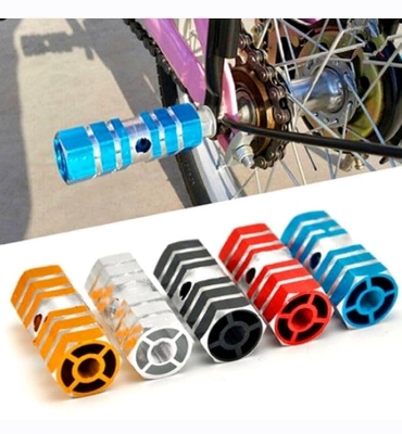 Picture of Bicycle Aluminum Foot Pegs - Bicycle Footpegs Aluminum Alloy Axles BMX - Bicycle Stunt Foot Pegs - Bicycle Accessories - 2 Pcs