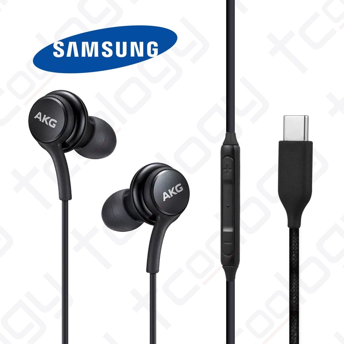 Picture of AKG Earphones. Type - C