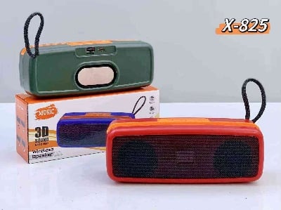 Picture of X-825 Portable Blue Tooth Speaker Column Stereo HiFi Heavy Bass Wireless Soundbar Subwoof Loudspeaker Supports TF USB FM Radio
