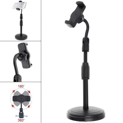 Picture of Microphone Stand With Mobile Holder, Tabletop