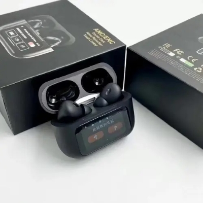 Picture of A9 Pro ANC Wireless Earbuds with LCD Smart Color Screen