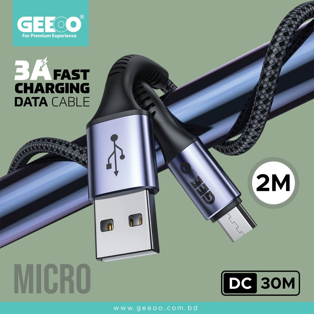Picture of GEEOO Plus 120W Type-C Charging Data Cable.