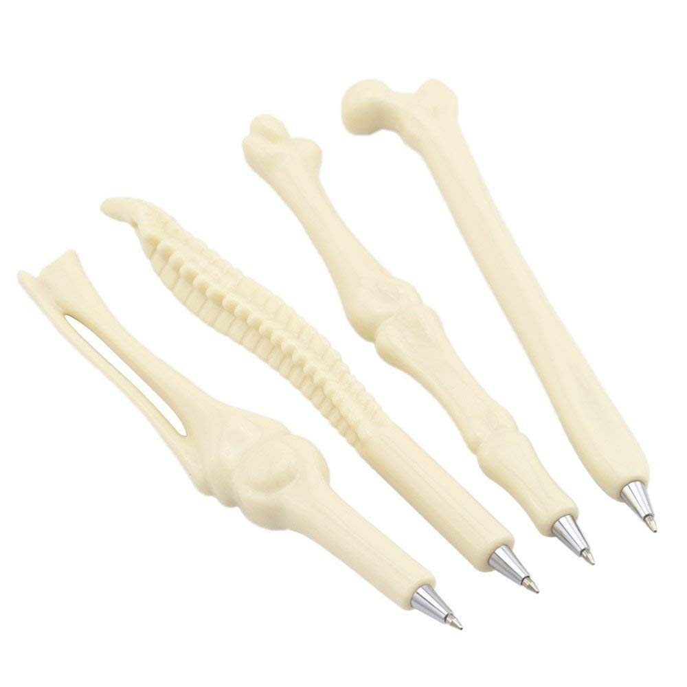 Picture of Bone Ballpoint Pen  Skeleton Bone Shaped Pen Bone Design Ballpoint Pens
