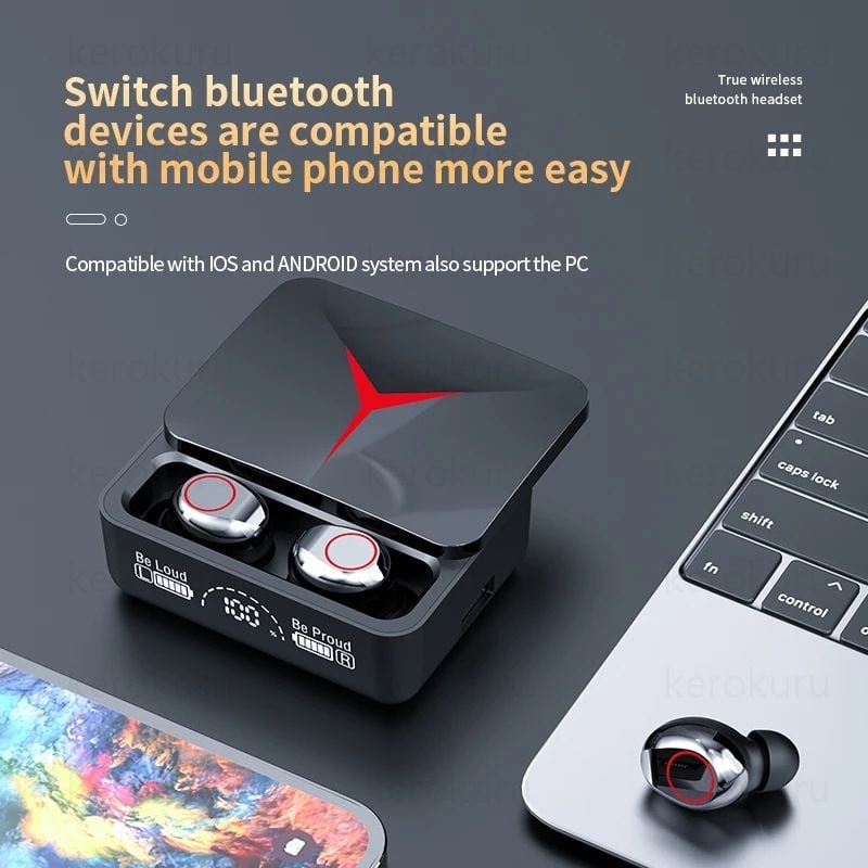 Picture of M90 Pro TWS Earphones HD Voice Noise Cancelling Earbuds