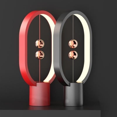 Picture of GROWTH TANK Touch Balance Lamp Mid-air Switch Nightstand Lamp Rechargered Bedside LED Light Eye-Care for Bedroom Home Study Room