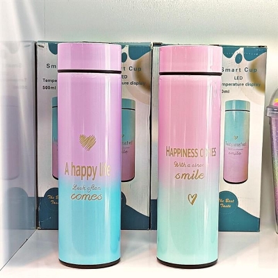 Picture of Waterbottle mixed 500ml with printing and color box