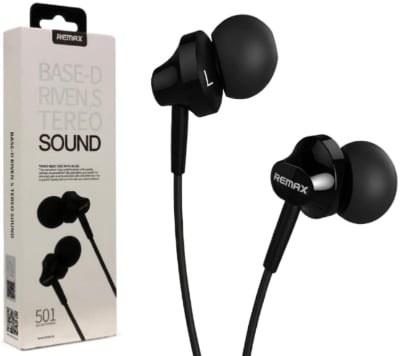 Picture of REMAX RM-501 BASS DRIVEN STEREO WIRED EARPHONE
