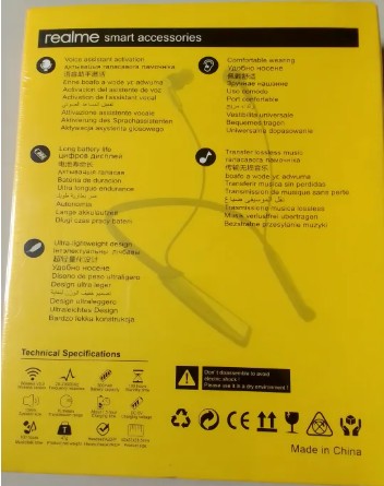 Picture of Realme 100 hour sport wireless earphones 5.3