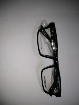 Picture of New Porsche Design Premium Quality Eyewear Eyeglass Rectangle frame Brown, Blue and Black (One Size,Black)