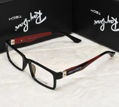 Picture of New Porsche Design Premium Quality Eyewear Eyeglass Rectangle frame Brown, Blue and Black (One Size,Blue)