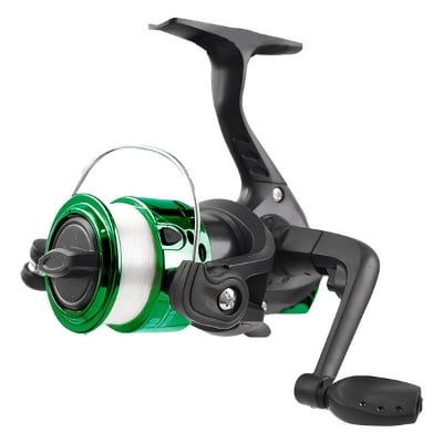 Picture of Fishing gear manufacturers wholesale electroplated fishing wheels lightweight 200 with line mini fishing wheels sea rod fishing wheels (Green)