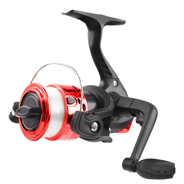 Picture of Fishing gear manufacturers wholesale electroplated fishing wheels lightweight 200 with line mini fishing wheels sea rod fishing wheels (Green)