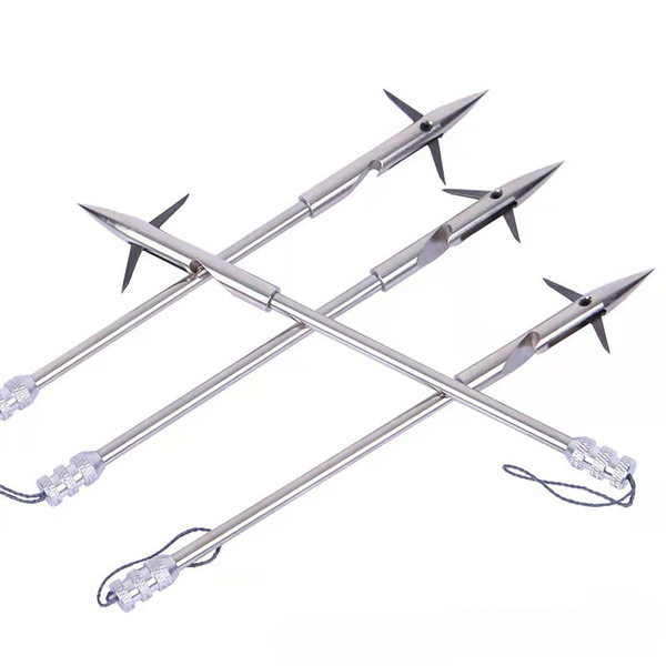 Picture of Fish Dart Stainless Steel bullet head flying shark fishing dart (Silver)