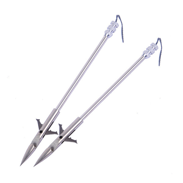 Picture of Fish Dart Stainless Steel bullet head flying shark fishing dart (Silver)