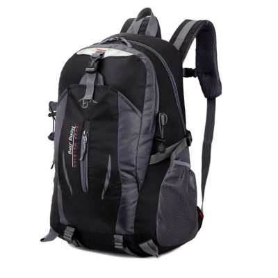 Picture of Backpack Large Capacity Travel Backpack 40L Outdoor Mountaineering Bag Men's and Women's Sports Leisure Backpack (Black,Full Look: 40)