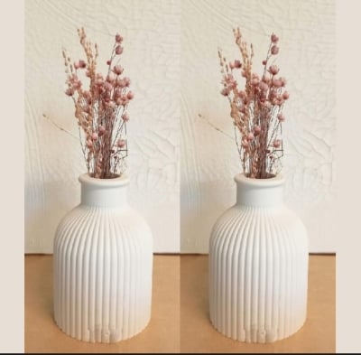 Picture of Colorful 3-Piece Combos for tray/Tube/Vase _ Combo - 001 White