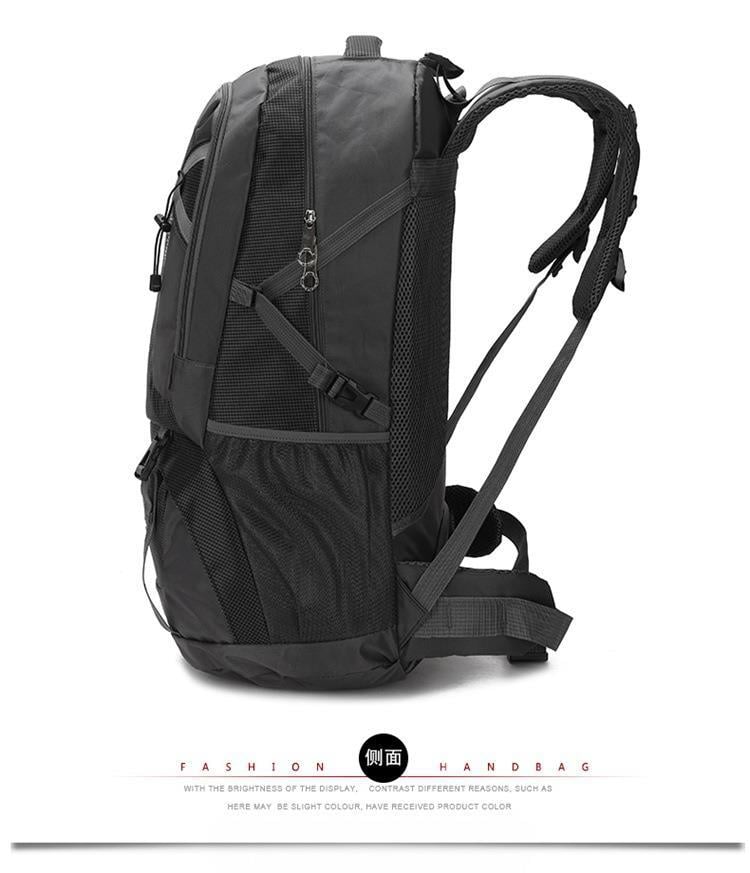 Picture of Backpack Large Capacity Travel Backpack 60L Outdoor Mountaineering Bag Men's and Women's Sports Leisure Backpack (Green,Full Look: 60)
