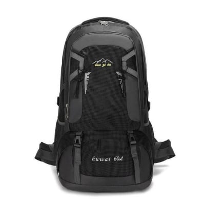 Picture of Backpack Large Capacity Travel Backpack 60L Outdoor Mountaineering Bag Men's and Women's Sports Leisure Backpack (Blue,Full Look: 60)