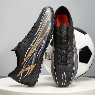 Picture of Football boots shoes youth football club training sports football boot shoes (Blue,EU:38)