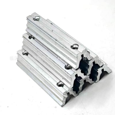 Picture of Aluminum Mount Bracket Aiming Scope Owl Scope Base Rail Clamp (Screw Set Free) (Silver)