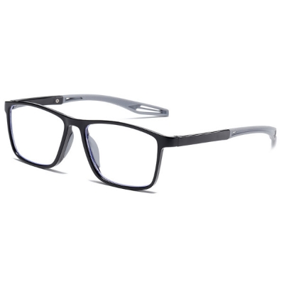 Picture of Reading Glasses Sports Non-slip Men's and Women's Fashionable Ultra-light Middle-aged High-definition Anti-blue Light Reading Glasses (One Size,Grey)